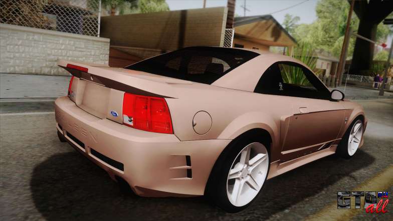 Saleen S281 2000 для GTA San Andreas вид сзади