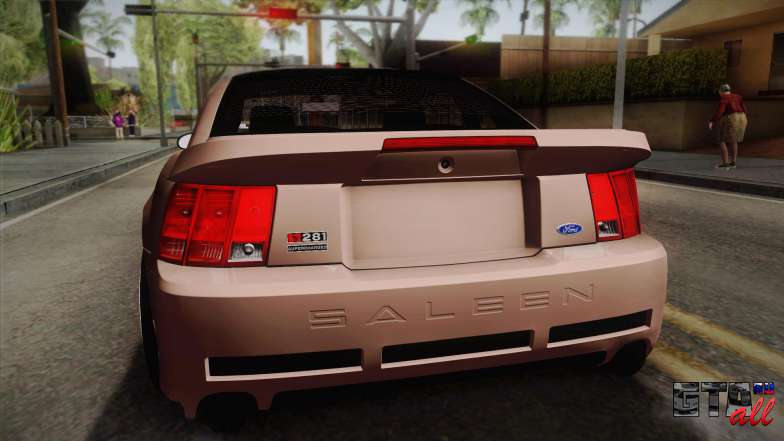 Saleen S281 2000 для GTA San Andreas задняя часть