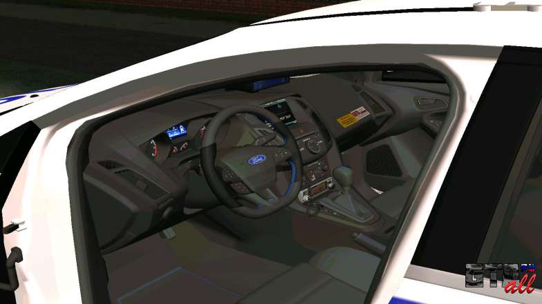 Ford Focus Police для GTA San Andreas салон