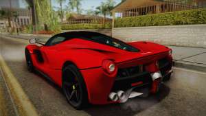 Ferrari LaFerrari для GTA San Andreas вид сзади