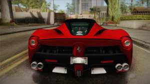 Ferrari LaFerrari для GTA San Andreas задняя часть