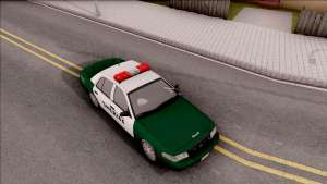 Ford Crown Victoria Flint County Sheriff 2010 для GTA San Andreas общий вид