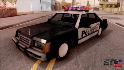 Vice City Police Car для GTA San Andreas вид спереди