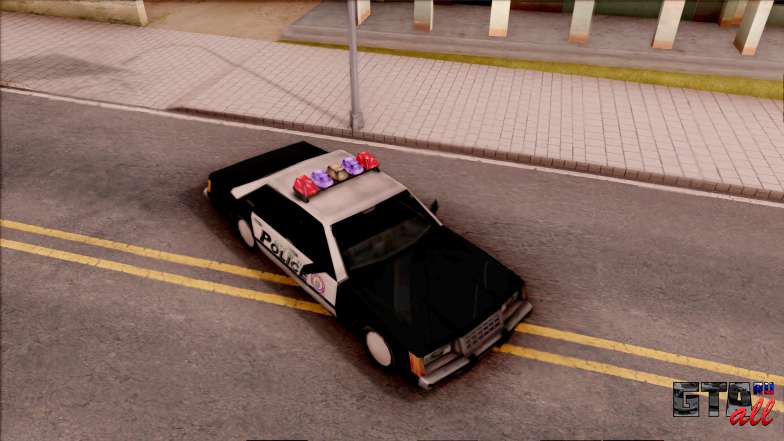 Vice City Police Car для GTA San Andreas общий вид