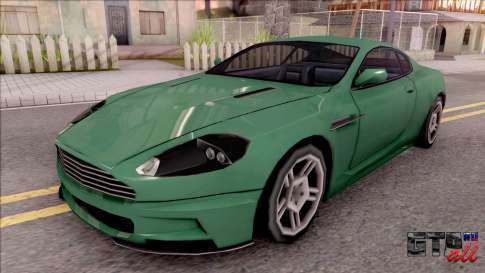 Aston Martin DBS для GTA San Andreas вид спереди