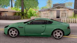 Aston Martin DBS для GTA San Andreas вид сбоку