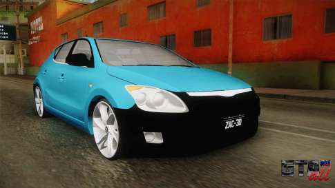 Hyundai i30 Double Color для GTA San Andreas вид спереди