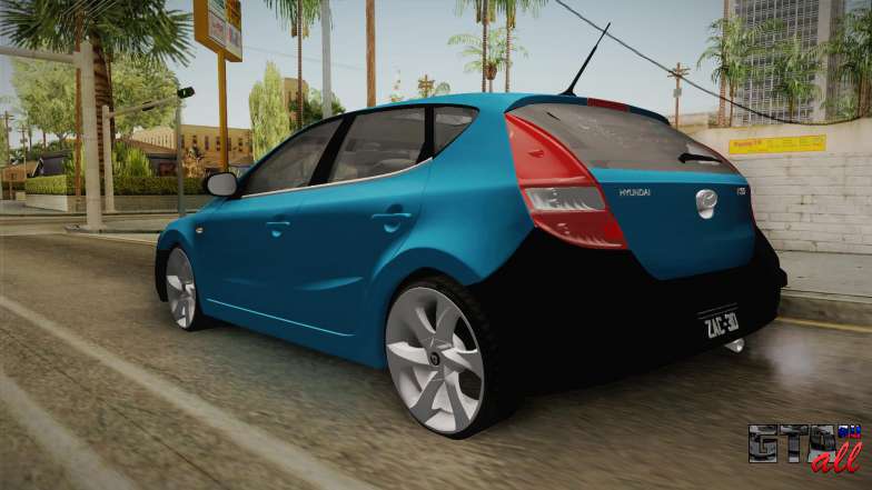 Hyundai i30 Double Color для GTA San Andreas задняя часть