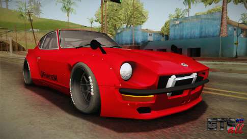 Nissan Fairlady Z 432 Rocket Bunny для GTA San Andreas вид спереди