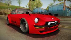 Nissan Fairlady Z 432 Rocket Bunny для GTA San Andreas вид спереди