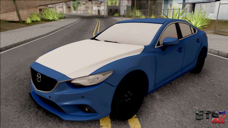 Mazda 6 Standard 2015 для GTA San Andreas вид спереди