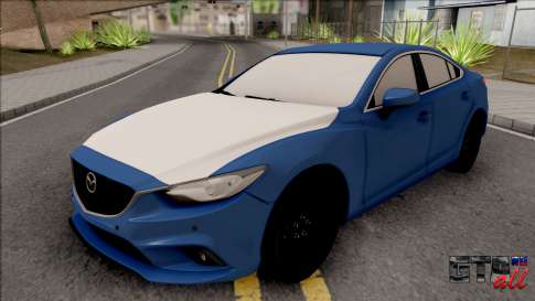 Mazda 6 Standard 2015 для GTA San Andreas вид спереди