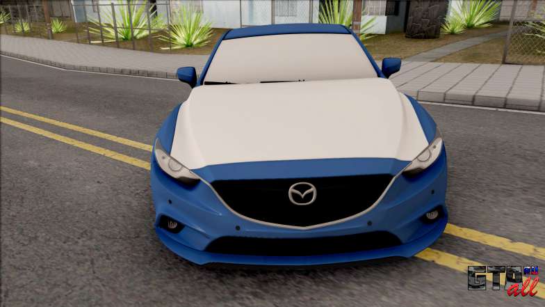 Mazda 6 Standard 2015 для GTA San Andreas экстерьер