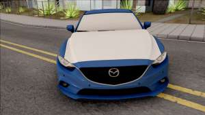 Mazda 6 Standard 2015 для GTA San Andreas экстерьер