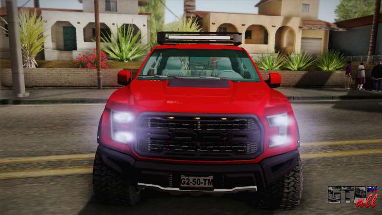 Ford F-150 Raptor 2017 для GTA San Andreas экстерьер