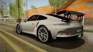 Porsche 911 GT3 RS 2015 для GTA San Andreas вид сбоку