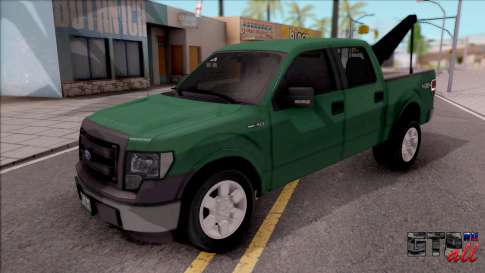 Ford F-150 Towtruck для GTA San Andreas вид спереди