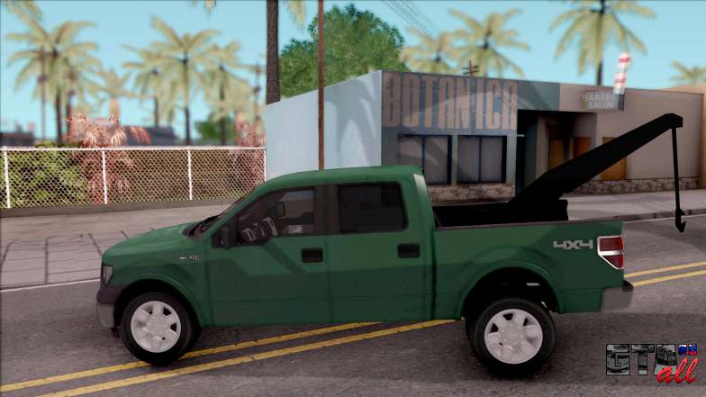 Ford F-150 Towtruck для GTA San Andreas вид сбоку