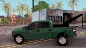 Ford F-150 Towtruck для GTA San Andreas вид сбоку