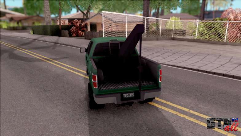 Ford F-150 Towtruck для GTA San Andreas вид сзади