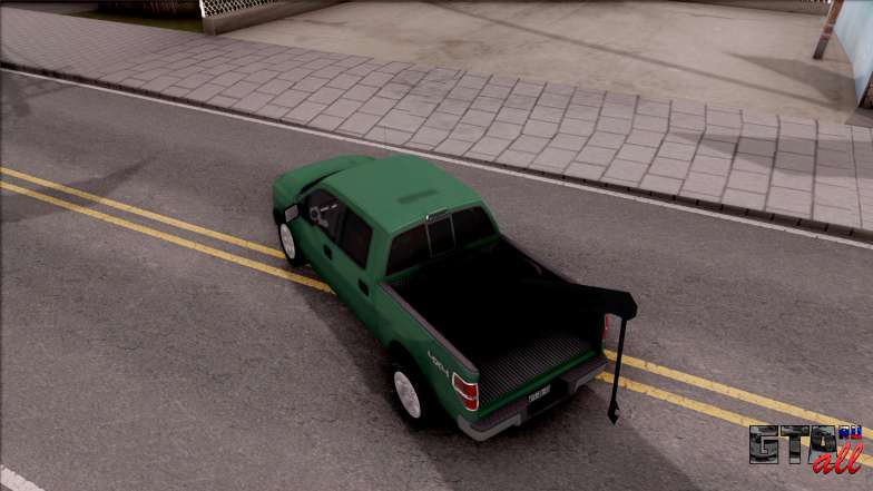 Ford F-150 Towtruck для GTA San Andreas вид сверху