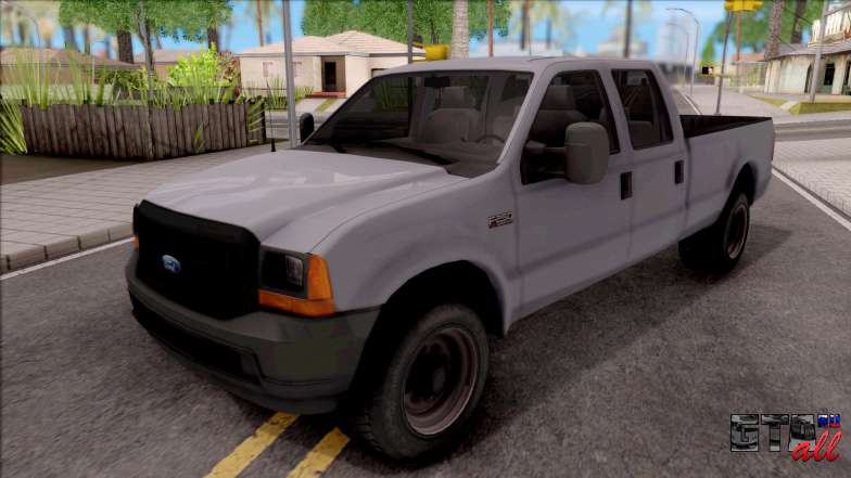 Ford F-250 для GTA San Andreas вид спереди