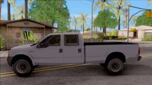 Ford F-250 для GTA San Andreas вид сбоку