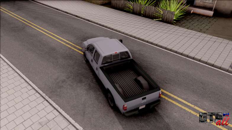 Ford F-250 для GTA San Andreas вид сверху