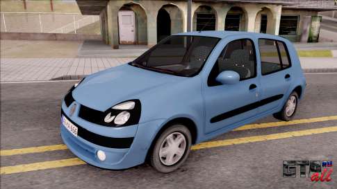 Renault Clio v2 для GTA San Andreas вид спереди