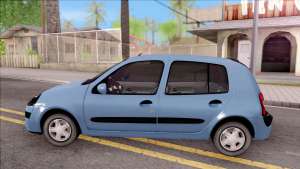 Renault Clio v2 для GTA San Andreas вид сбоку