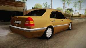 Mercedes-Benz W202 C230 для GTA San Andreas вид сзади