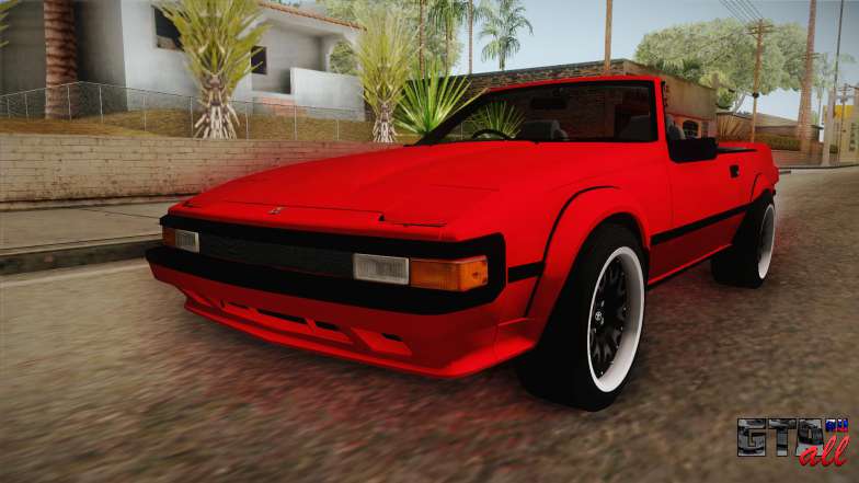 Toyota Celica Supra Cabrio 1984 для GTA San Andreas экстерьер