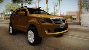 Toyota Fortuner V для GTA San Andreas экстерьер