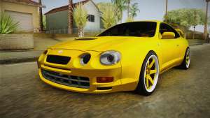 Toyota Celica GT для GTA San Andreas вид спереди