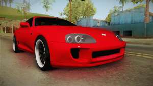 Toyota Supra для GTA San Andreas вид спереди