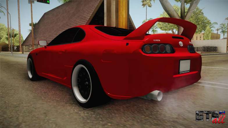 Toyota Supra для GTA San Andreas задняя часть