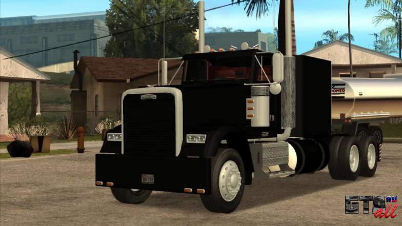 Freightliner FLD 120 Classic XL Flattop для GTA San Andreas вид спереди