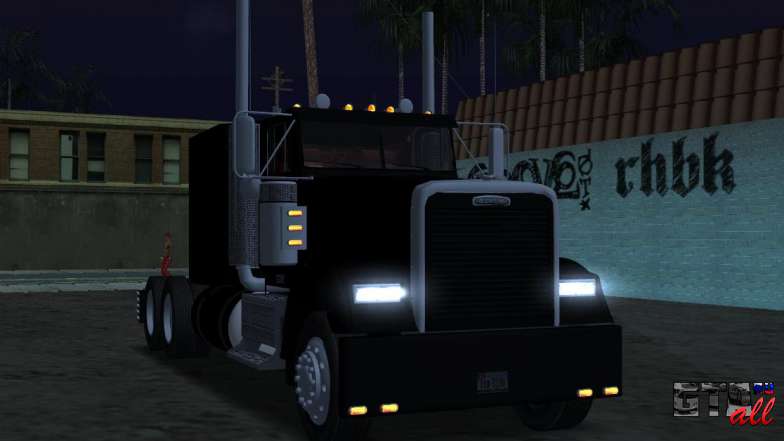 Freightliner FLD 120 Classic XL Flattop для GTA San Andreas фары