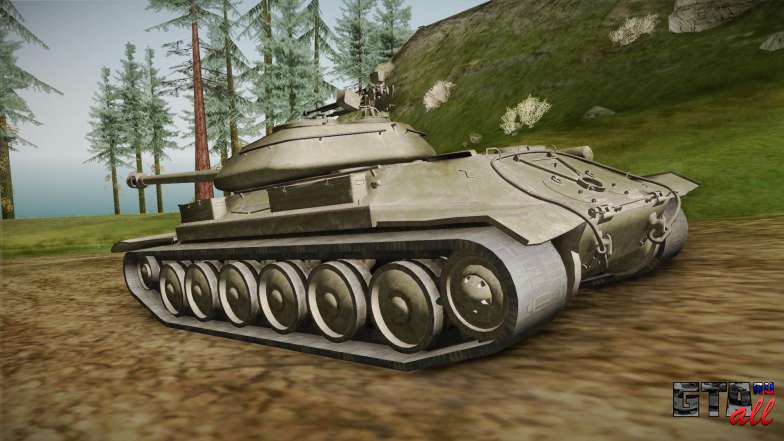 1944 Object 252U v1.0.0 для GTA San Andreas вид сзади