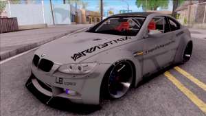 BMW M3 E92 Liberty Walk Performance 2013 для GTA San Andreas вид спереди