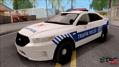 Ford Taurus Turkish Traffic Police для GTA San Andreas вид спереди