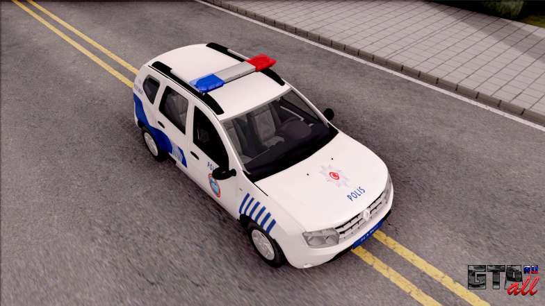 Renault Duster Turkish Police Patrol Car для GTA San Andreas общий вид