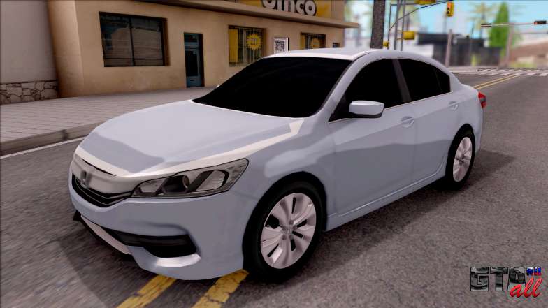 Honda Accord 2017 для GTA San Andreas вид спереди