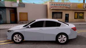 Honda Accord 2017 для GTA San Andreas вид сбоку