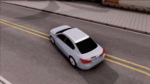 Honda Accord 2017 для GTA San Andreas вид сверху