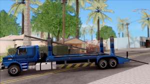 Scania 112H Cegonha для GTA San Andreas вид сбоку