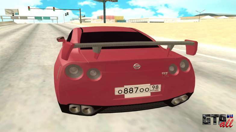 Nissan GTR для GTA San Andreas фонари