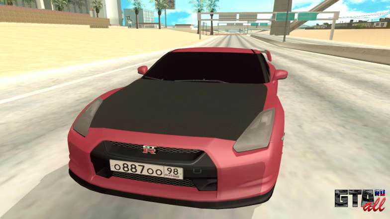 Nissan GTR для GTA San Andreas экстерьер