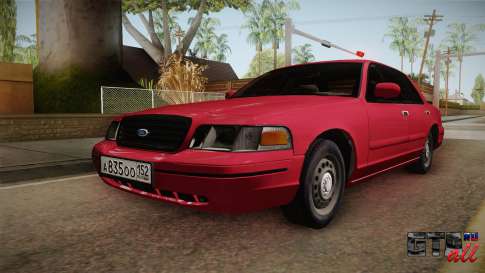 Ford Crown Victoria для GTA San Andreas вид спереди