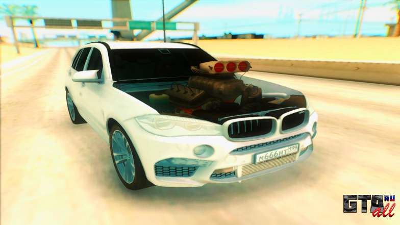 BMW X5 для GTA San Andreas вид спереди